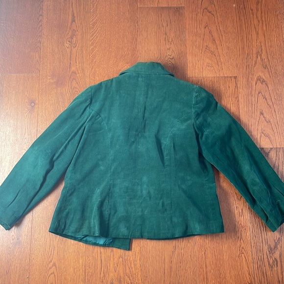 VINTAGE Handsewn jacket green medium/large - Picture 4 of 4